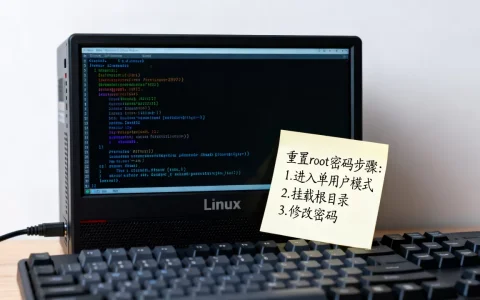 服务器忘记linux密码怎么办，如何重置root密码？