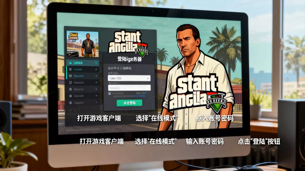 圣安地列斯怎么登陆igta服务器?详细操作步骤? 圣安地列斯怎么登陆igta服务器?详细操作步骤?