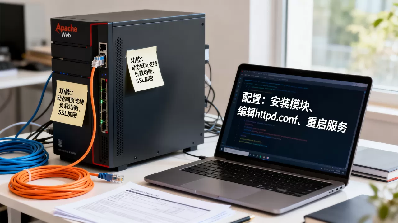 Apache Web服务器当前有哪些功能,怎么配置? Apache Web服务器当前有哪些功能,怎么配置?