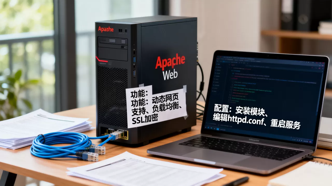 Apache Web服务器当前有哪些功能,怎么配置? Apache Web服务器当前有哪些功能,怎么配置?