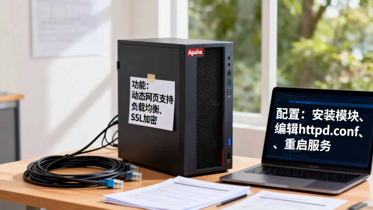Apache Web服务器当前有哪些功能,怎么配置? Apache Web服务器当前有哪些功能,怎么配置?