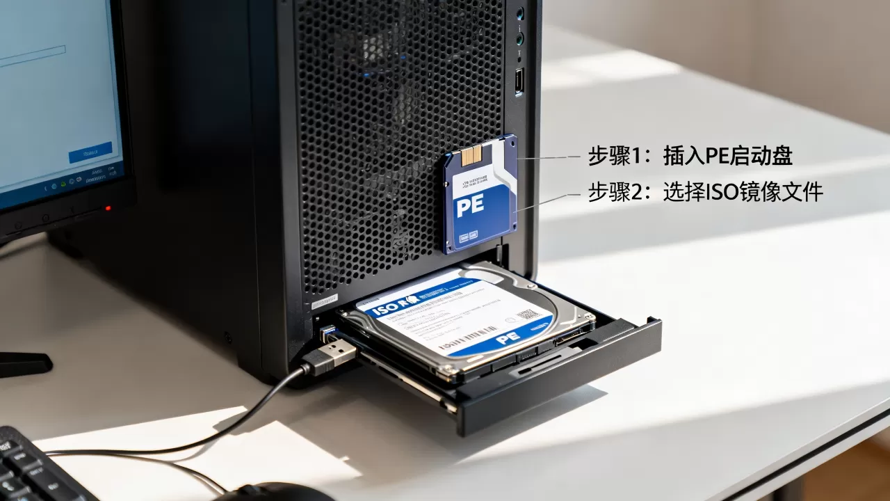 怎么用PE给服务器安装ISO镜像文件,具体步骤是什么? 怎么用PE给服务器安装ISO镜像文件,具体步骤是什么?