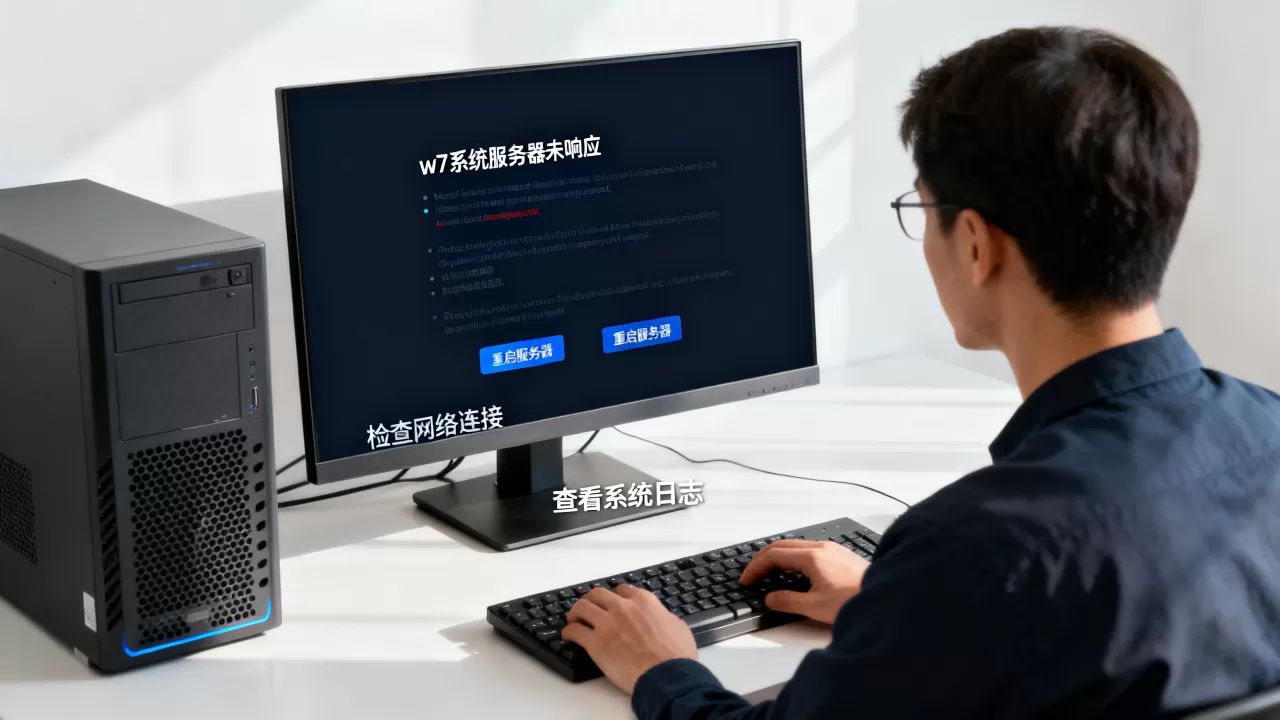w7系统服务器未响应怎么办,如何快速解决? w7系统服务器未响应怎么办,如何快速解决?
