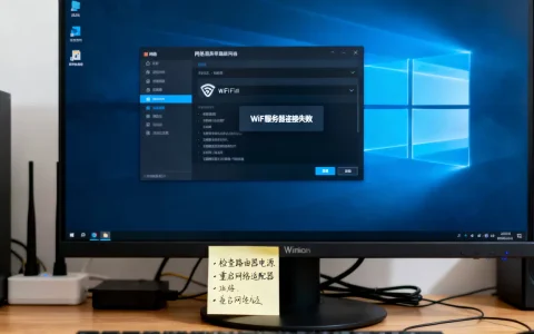 win10电脑wifi服务器失败怎么回事，怎么解决？