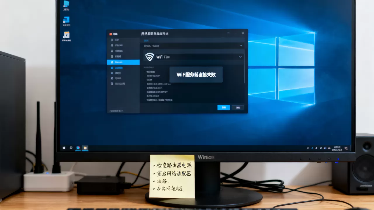 win10电脑wifi服务器失败怎么回事,怎么解决? win10电脑wifi服务器失败怎么回事,怎么解决?