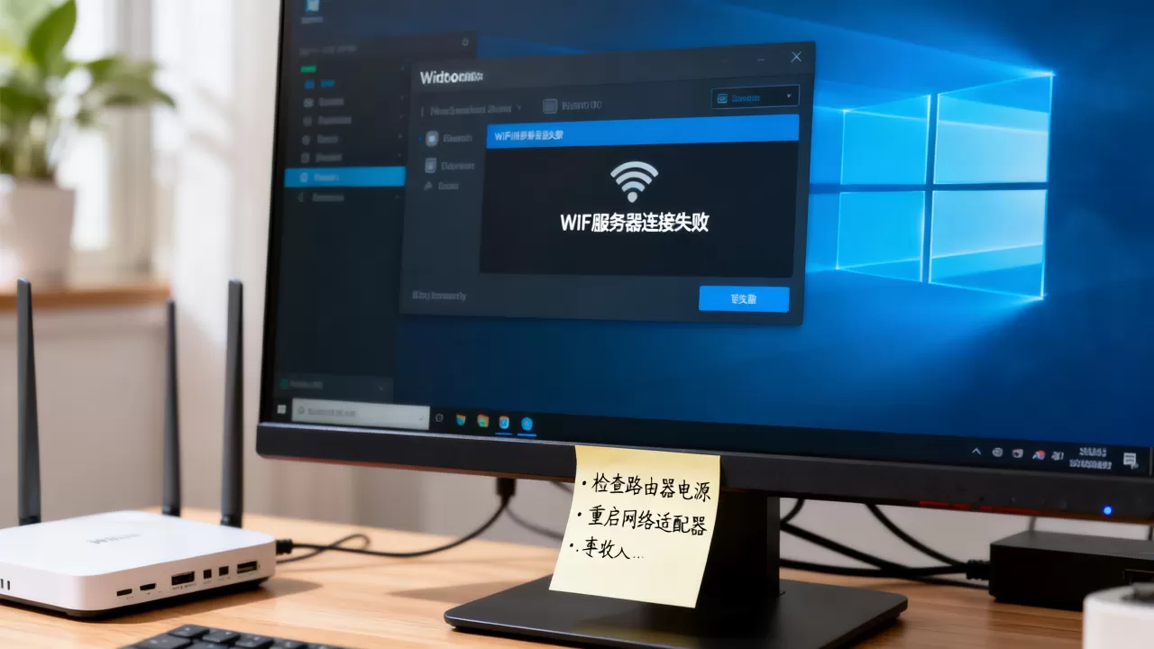 win10电脑wifi服务器失败怎么回事,怎么解决? win10电脑wifi服务器失败怎么回事,怎么解决?