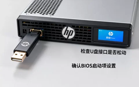 惠普服务器U盘启动不了怎么办，常见原因及解决方法？
