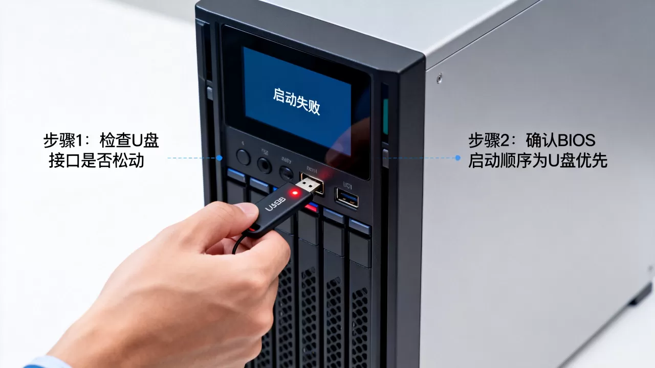 服务器U盘启动不了怎么办,启动失败是什么原因? 服务器U盘启动不了怎么办,启动失败是什么原因?