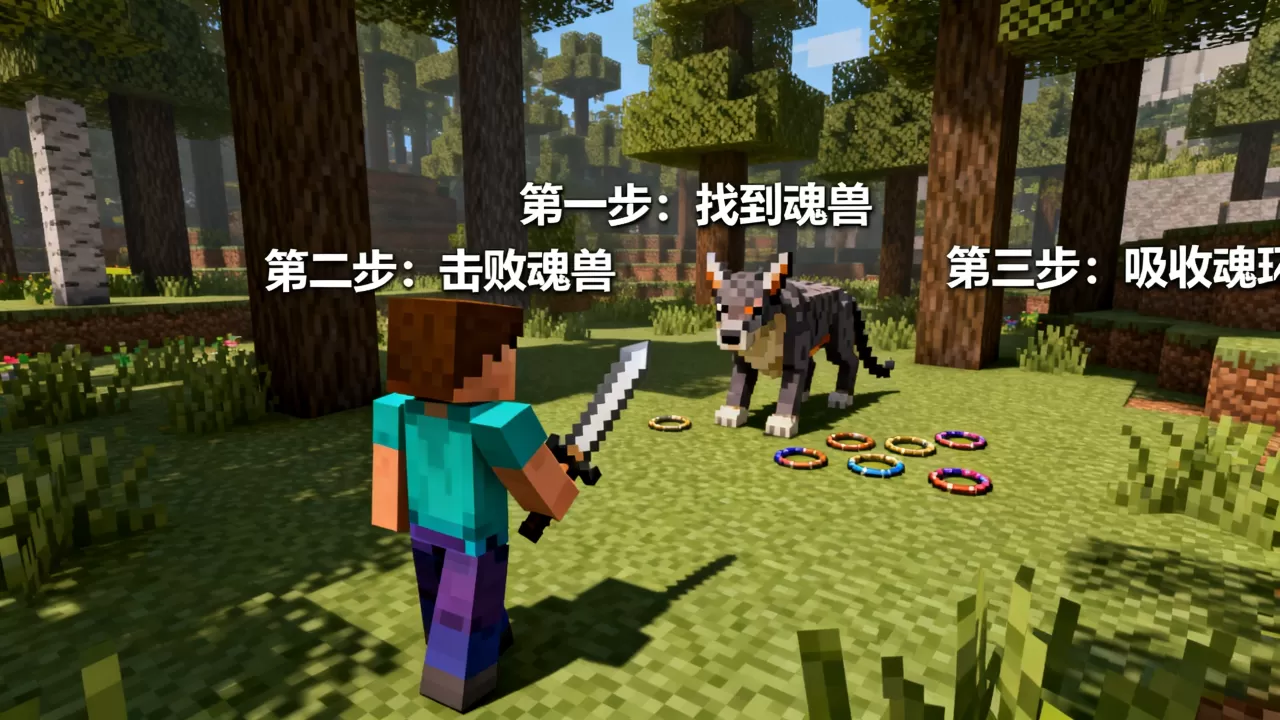 MC魂师大陆服务器怎么快速吸收魂环,具体步骤是什么? MC魂师大陆服务器怎么快速吸收魂环,具体步骤是什么?