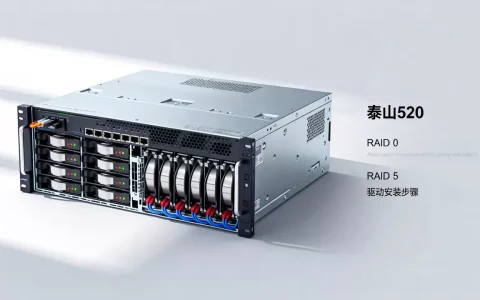 泰山5280服务器支持哪些RAID？,raid驱动怎么安装？