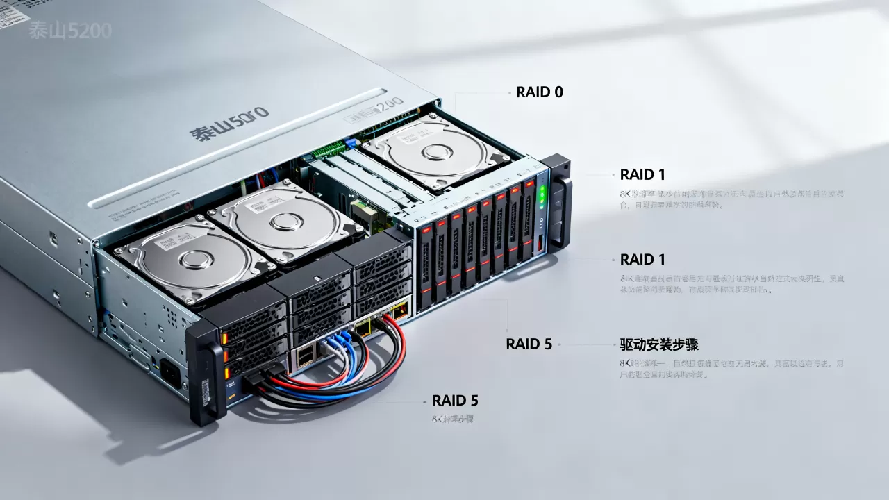 泰山5280服务器支持哪些RAID?,raid驱动怎么安装? 泰山5280服务器支持哪些RAID?,raid驱动怎么安装?