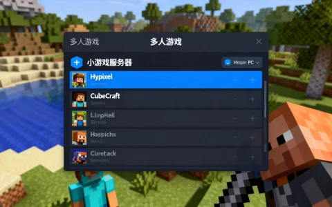 我的世界PC小游戏服务器怎么进，有没有好玩的推荐？