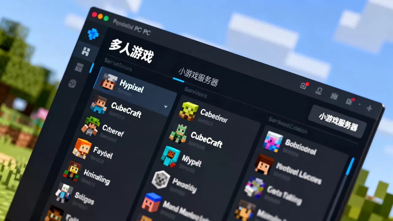 我的世界PC小游戏服务器怎么进,有没有好玩的推荐? 我的世界PC小游戏服务器怎么进,有没有好玩的推荐?