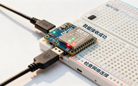esp8266怎么接收服务器发来的数据？, 接收失败怎么办