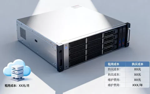 建立个服务器到底要多少钱，租用和购买哪个更划算？