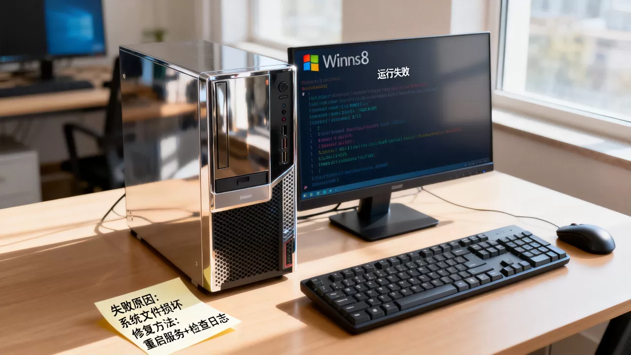 Win8系统服务器运行失败原因是什么,快速修复方法有哪些? Win8系统服务器运行失败原因是什么,快速修复方法有哪些?