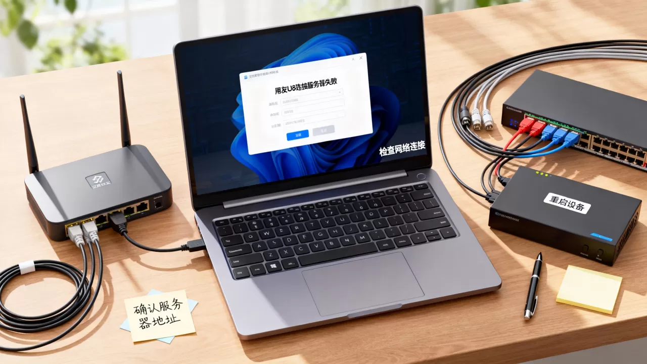 用友U8找不到服务器怎么解决,连接失败原因及排查方法 用友U8找不到服务器怎么解决,连接失败原因及排查方法