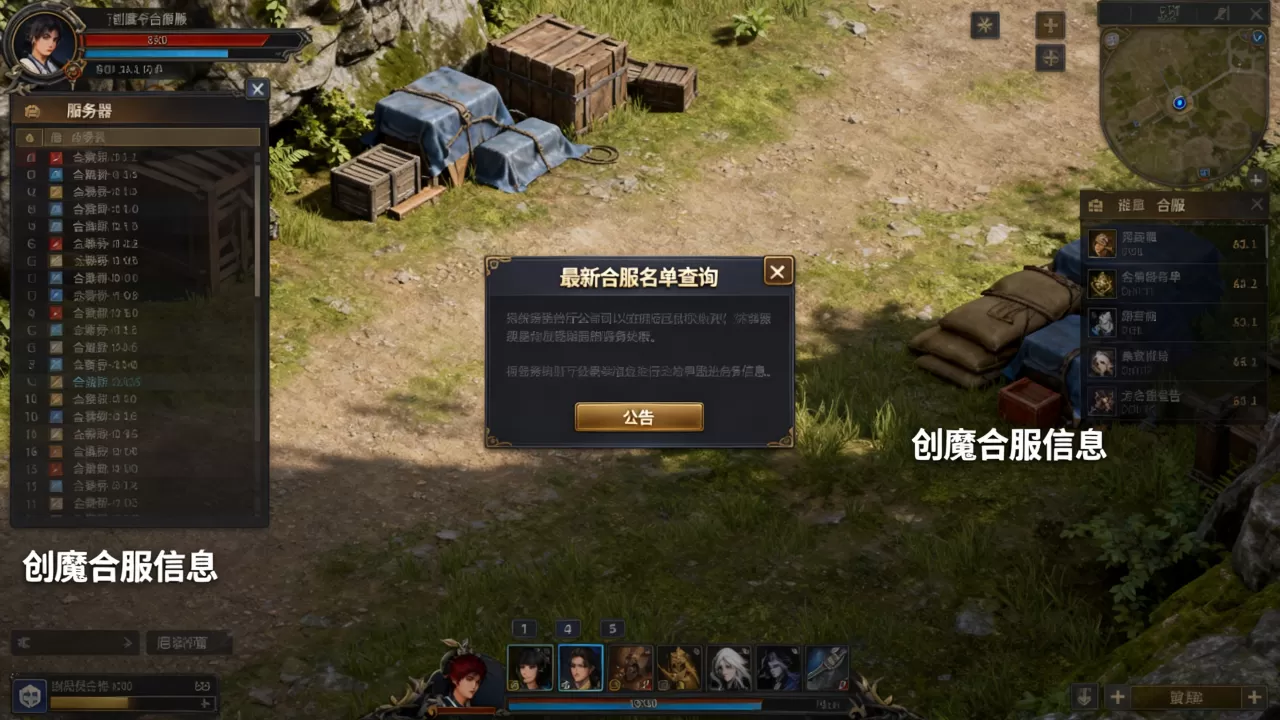 创魔到底哪些服务器合了,最新合服名单怎么查? 创魔到底哪些服务器合了,最新合服名单怎么查?
