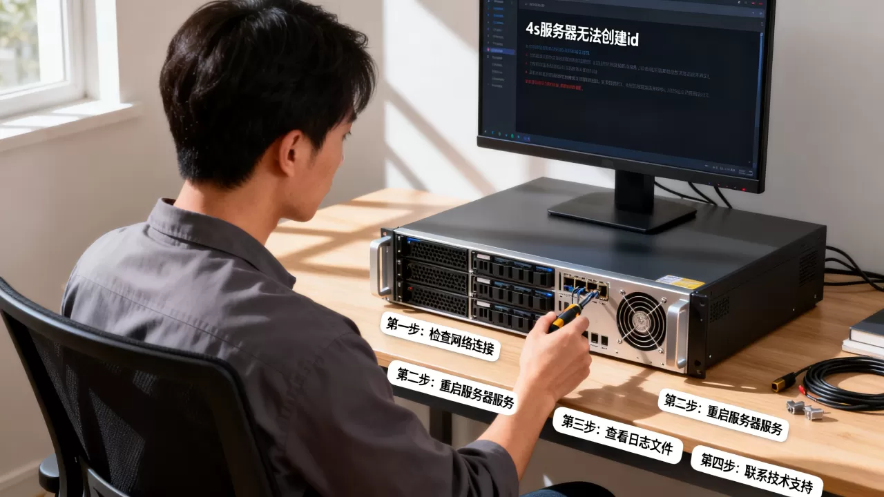 4s服务器无法创建id怎么解决,服务器报错处理步骤 4s服务器无法创建id怎么解决,服务器报错处理步骤