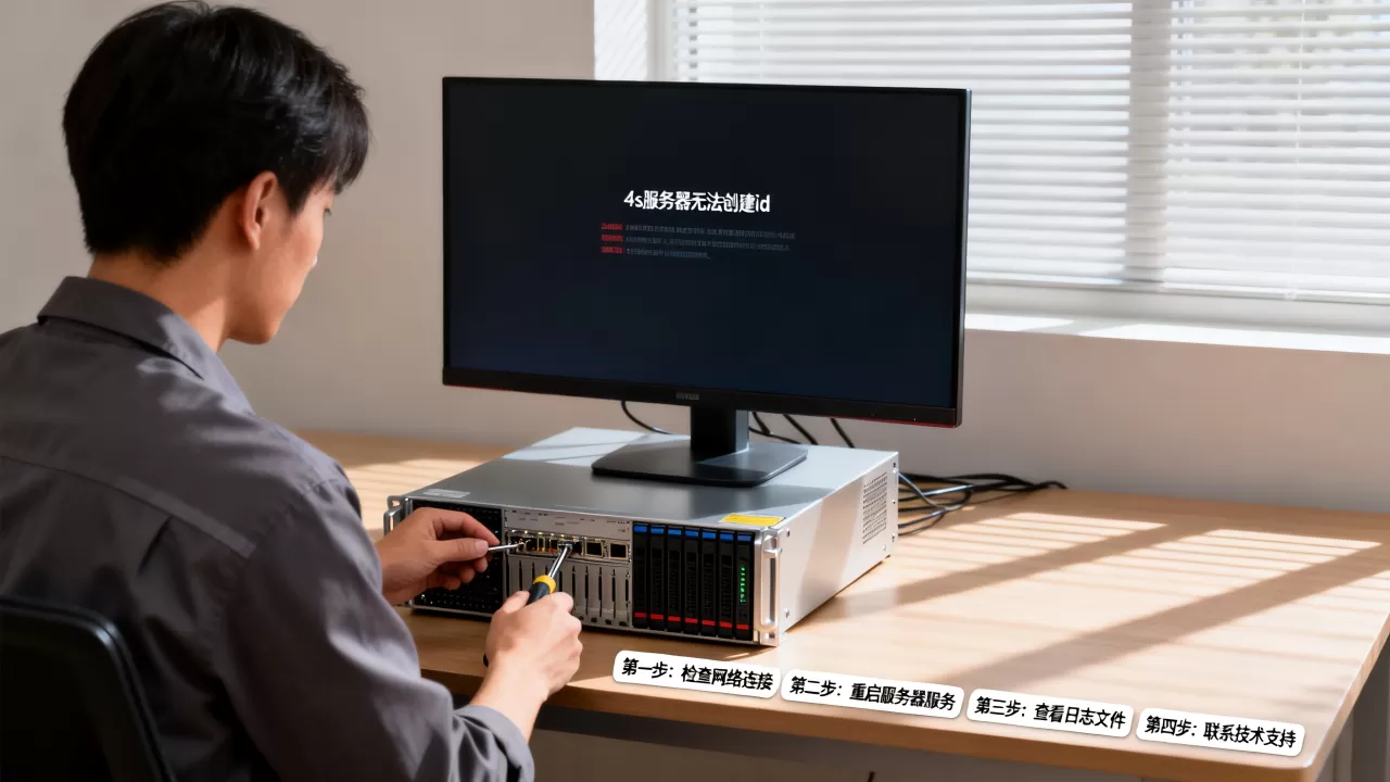 4s服务器无法创建id怎么解决,服务器报错处理步骤 4s服务器无法创建id怎么解决,服务器报错处理步骤