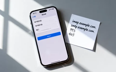 iOS13邮箱收发件服务器怎么填，邮箱服务器参数怎么设置？