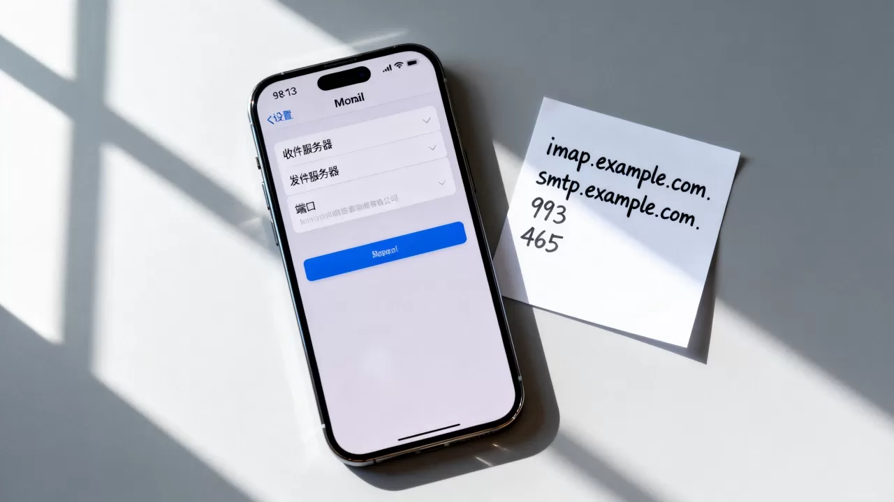 iOS13邮箱收发件服务器怎么填,邮箱服务器参数怎么设置? iOS13邮箱收发件服务器怎么填,邮箱服务器参数怎么设置?