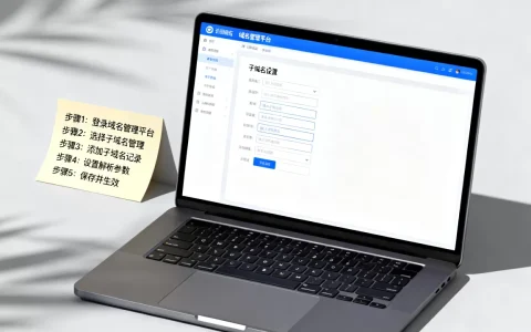 如何正确设置域名子域名？，子域名设置步骤是什么