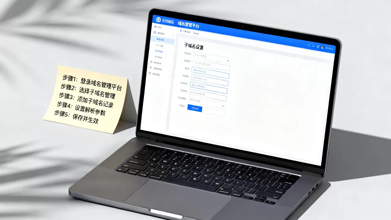 如何正确设置域名子域名?,子域名设置步骤是什么 如何正确设置域名子域名?,子域名设置步骤是什么