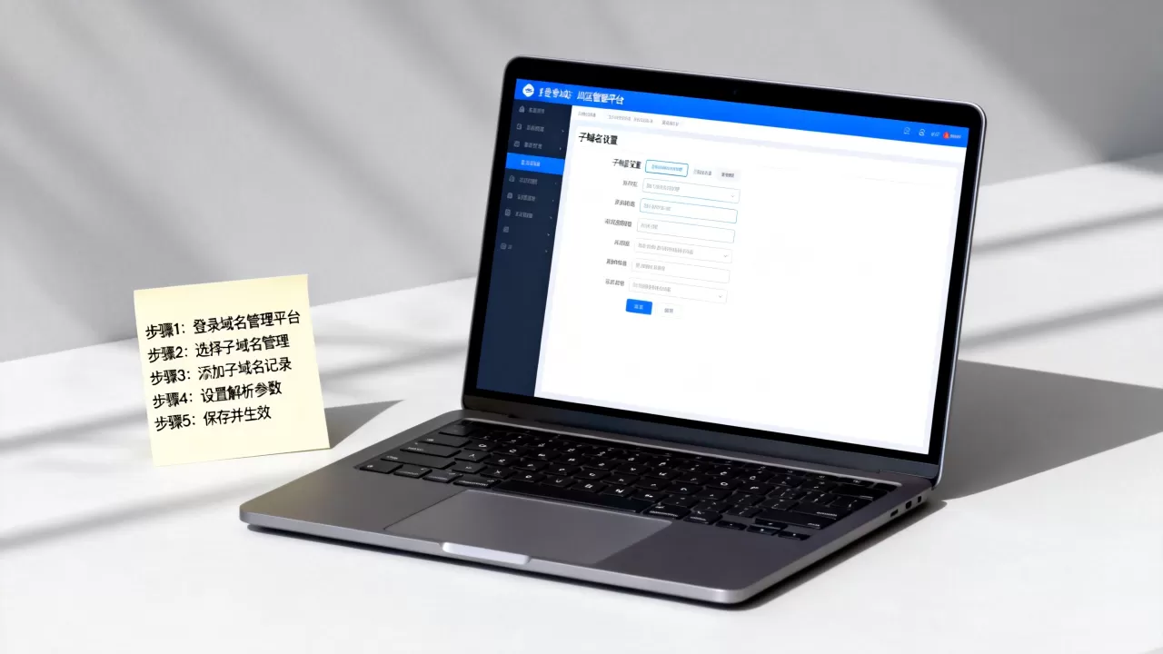 如何正确设置域名子域名?,子域名设置步骤是什么 如何正确设置域名子域名?,子域名设置步骤是什么