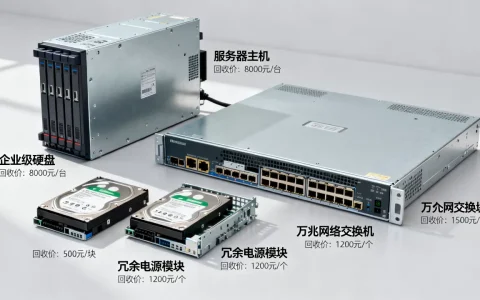 服务器回收一般都包含哪些设备，回收价格多少钱