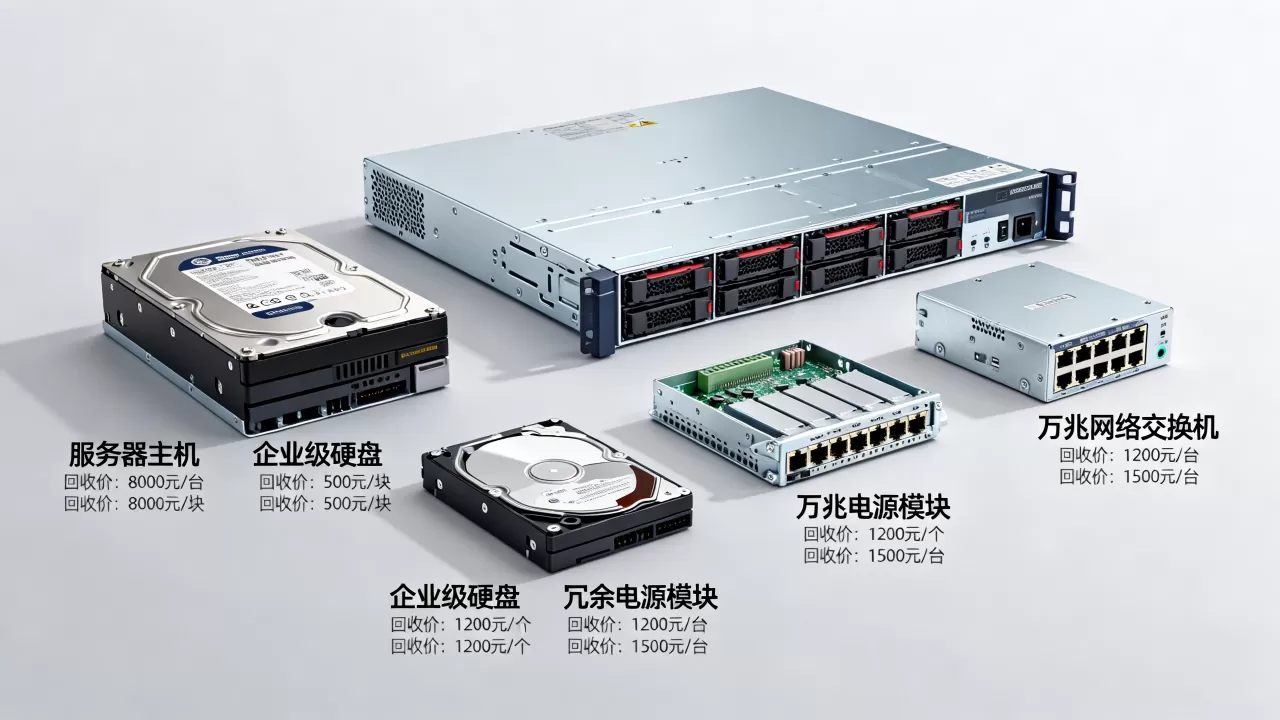 服务器回收一般都包含哪些设备,回收价格多少钱 服务器回收一般都包含哪些设备,回收价格多少钱