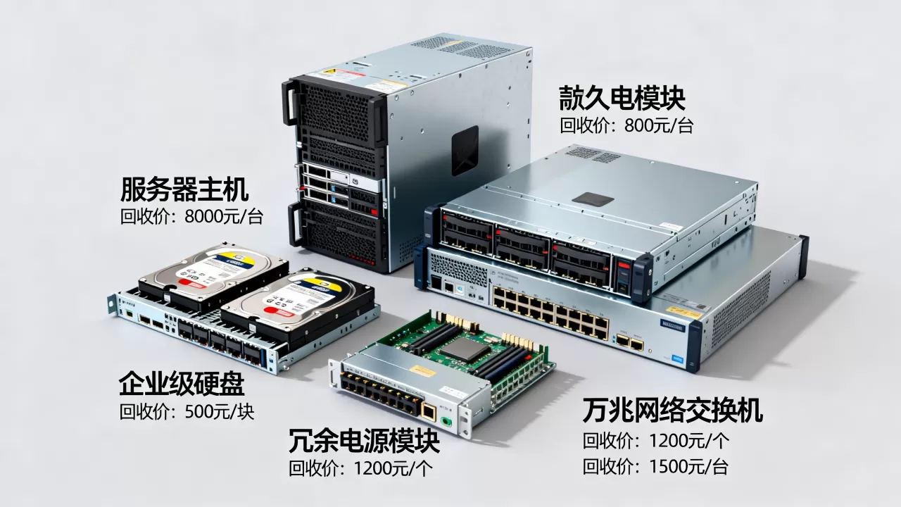 服务器回收一般都包含哪些设备,回收价格多少钱 服务器回收一般都包含哪些设备,回收价格多少钱