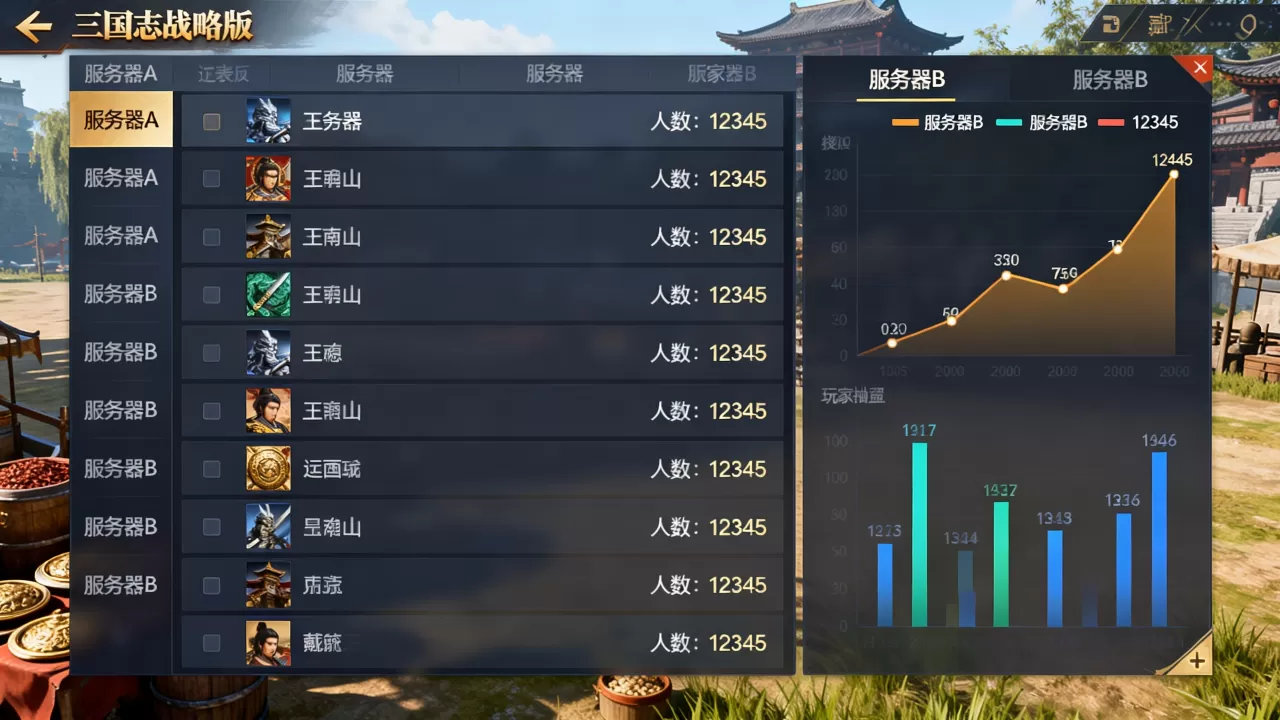 三战哪些服务器靠前,三国志战略版哪个服务器人最多? 三战哪些服务器靠前,三国志战略版哪个服务器人最多?