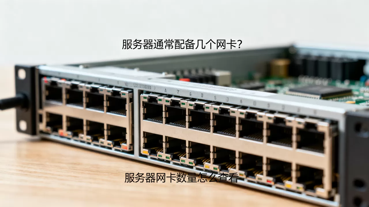 服务器通常配备几个网卡?,服务器网卡数量怎么查看 服务器通常配备几个网卡?,服务器网卡数量怎么查看