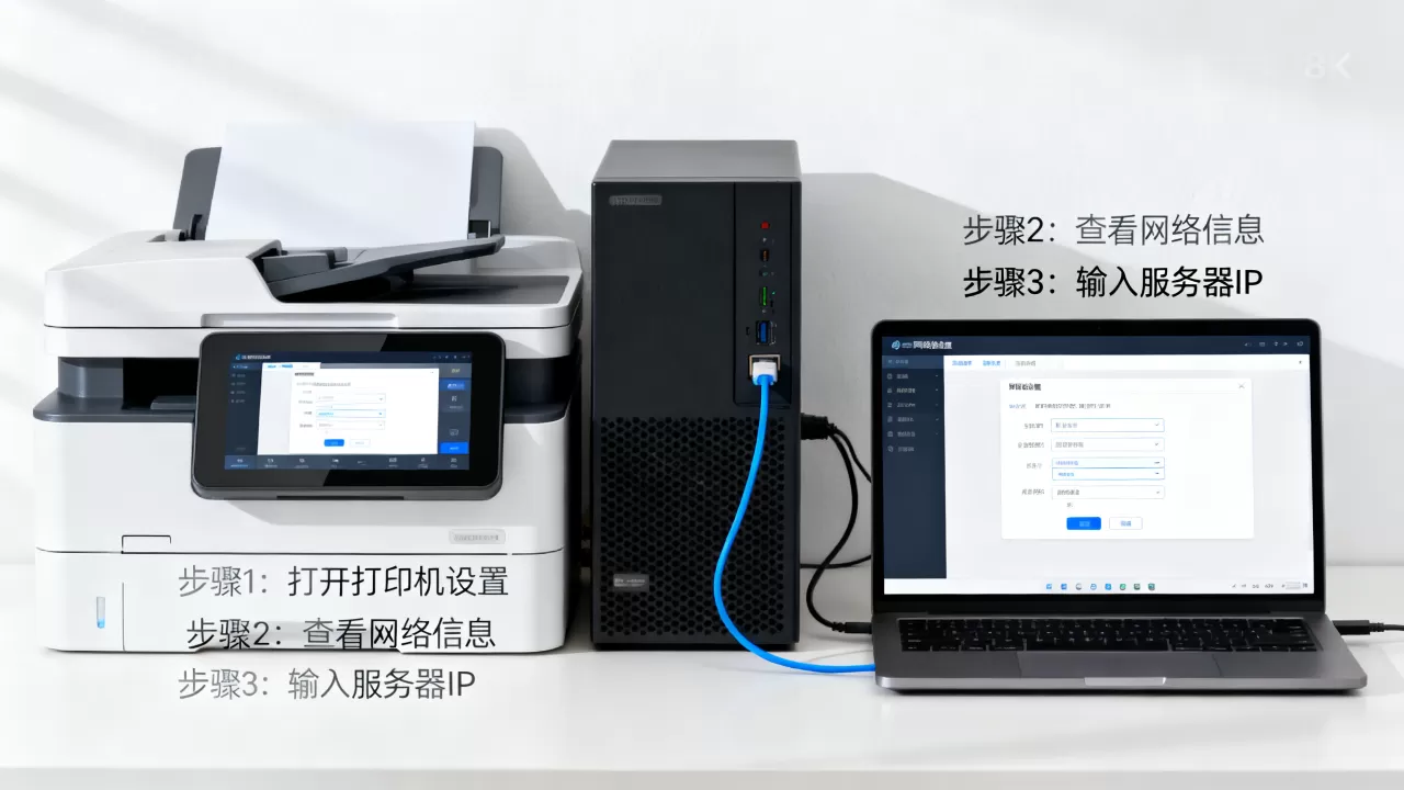 服务器打印机IP地址怎么设置,打印机IP地址在哪里查看? 服务器打印机IP地址怎么设置,打印机IP地址在哪里查看?