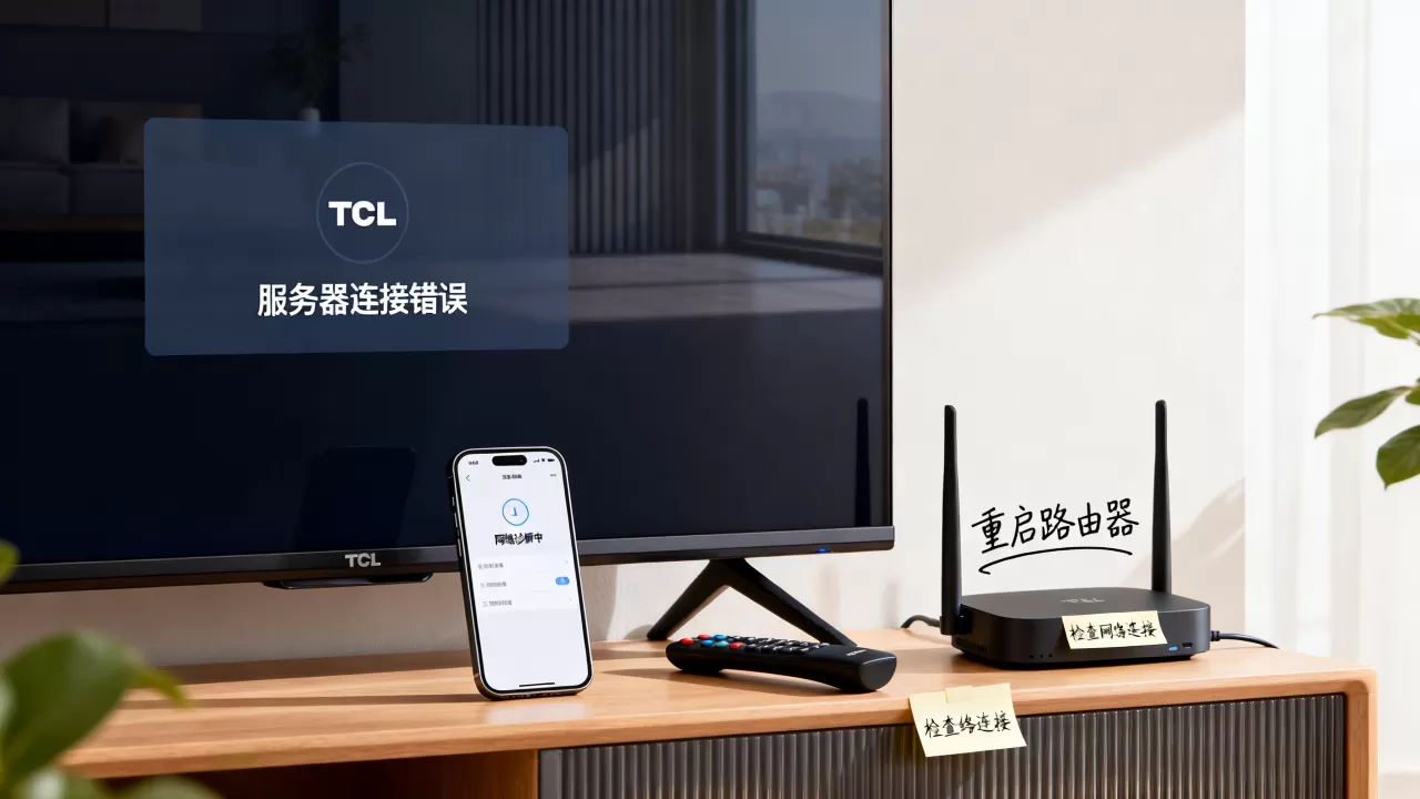 TCL电视服务器连接错误怎么办,网络电视连不上服务器咋解决? TCL电视服务器连接错误怎么办,网络电视连不上服务器咋解决?