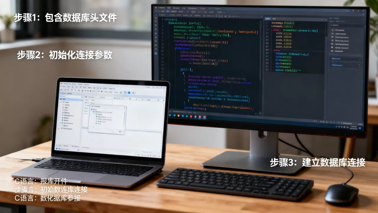 用C语言怎么连接数据库服务器地址,具体操作步骤是什么? 用C语言怎么连接数据库服务器地址,具体操作步骤是什么?