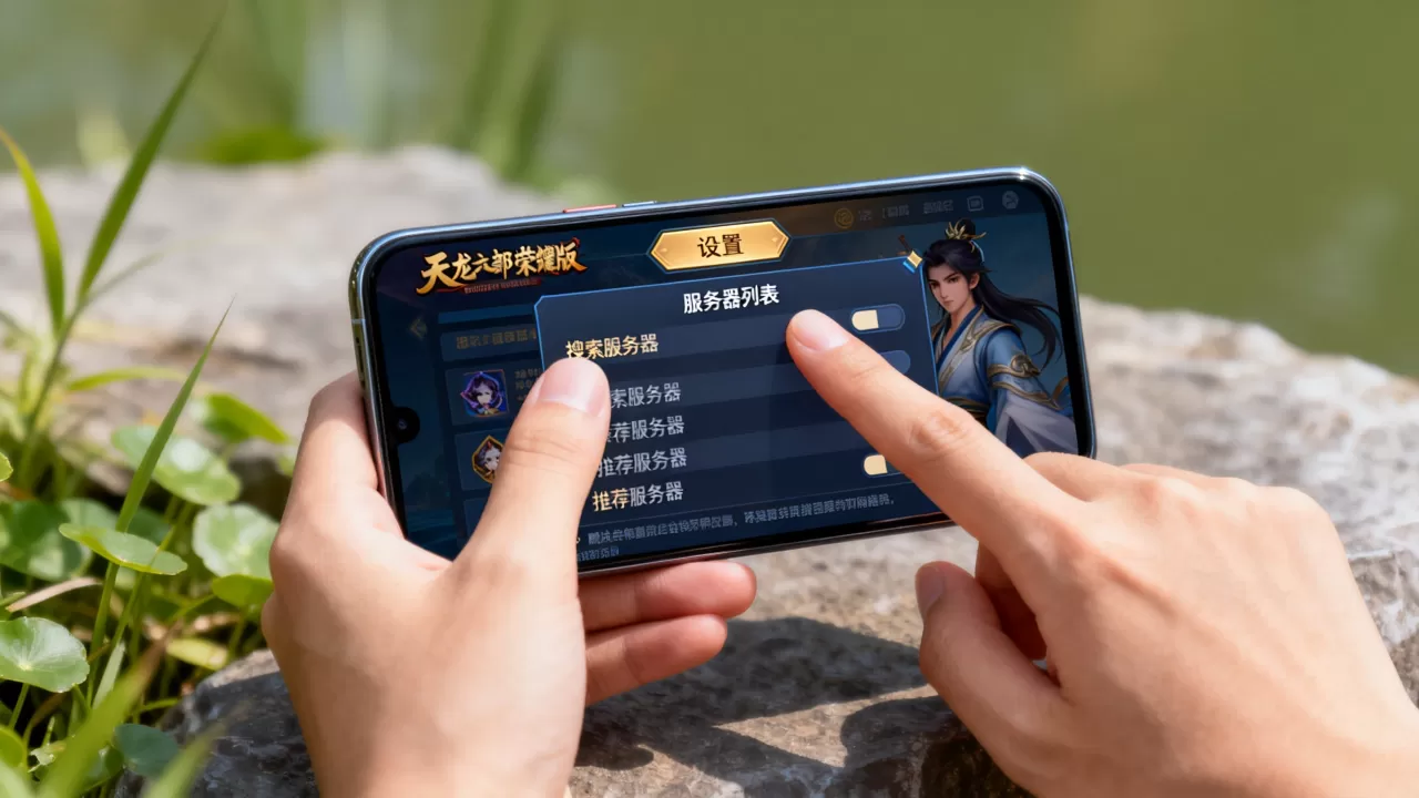 天龙八部荣耀版怎么搜服务器最快,服务器在哪找? 天龙八部荣耀版怎么搜服务器最快,服务器在哪找?