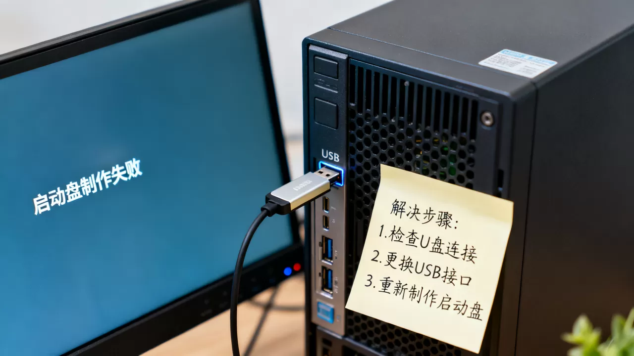 服务器不识别u盘无法启动怎么解决,启动盘制作失败怎么办? 服务器不识别u盘无法启动怎么解决,启动盘制作失败怎么办?