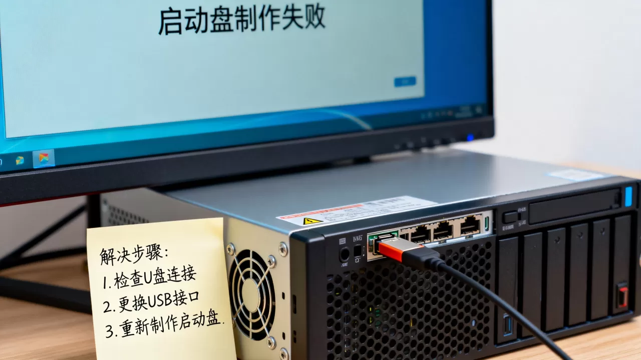 服务器不识别u盘无法启动怎么解决,启动盘制作失败怎么办? 服务器不识别u盘无法启动怎么解决,启动盘制作失败怎么办?