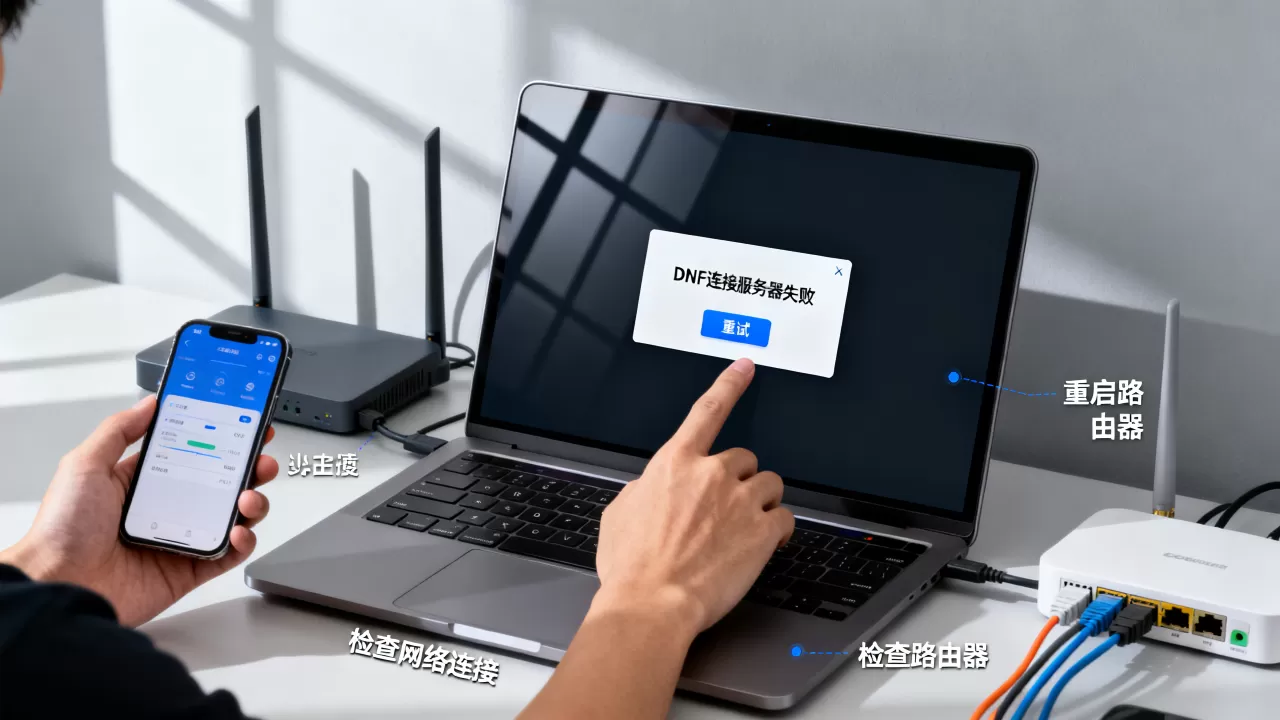 DNF进游戏连接服务器失败怎么回事, 连接失败修复方法 DNF进游戏连接服务器失败怎么回事, 连接失败修复方法
