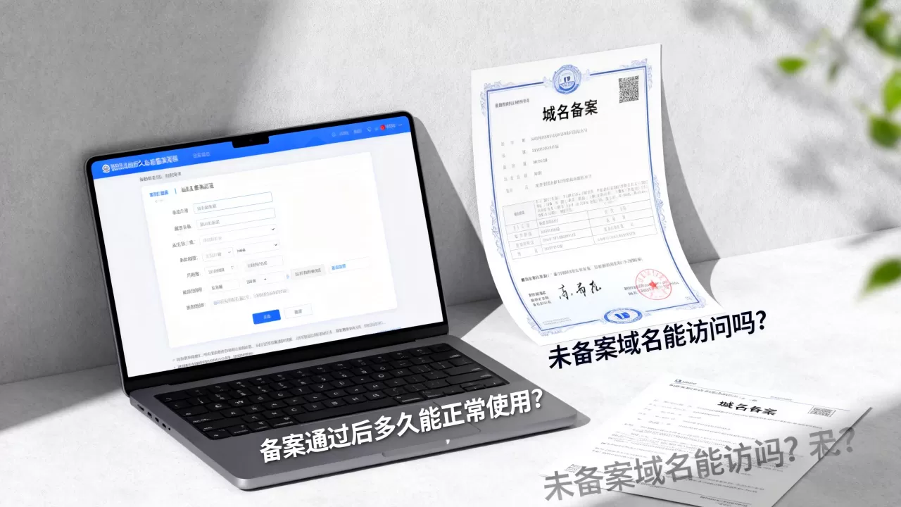 域名备案通过后多久能正常使用?未备案域名能访问吗? 域名备案通过后多久能正常使用?未备案域名能访问吗?