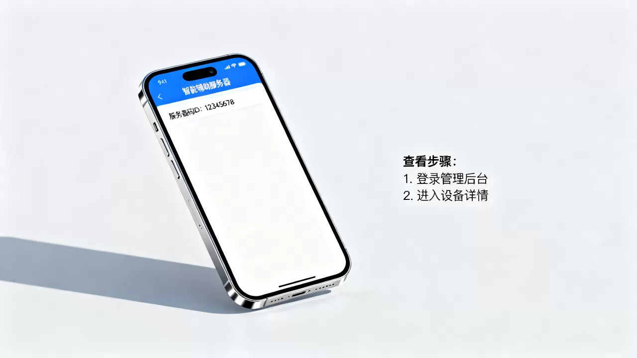 智能辅助服务器码ID是多少,在哪里查看? 智能辅助服务器码ID是多少,在哪里查看?