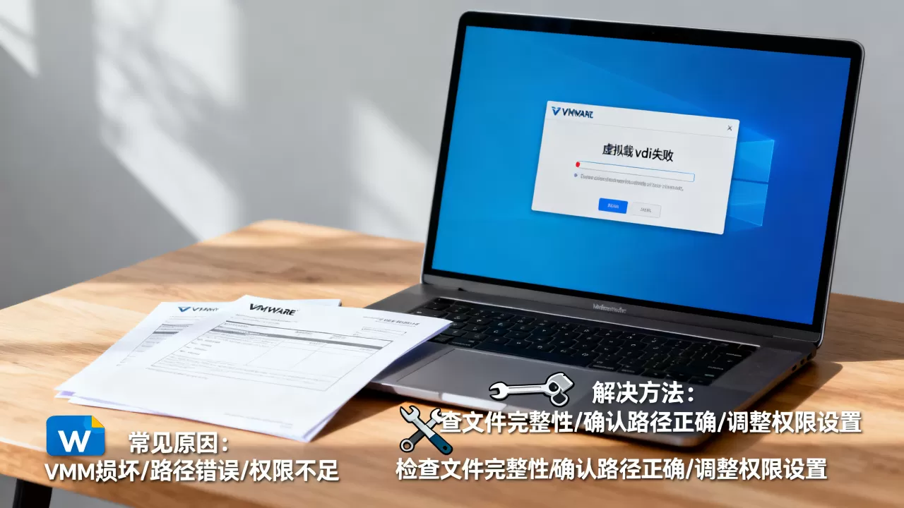 虚拟机加载vdi失败怎么办?常见原因和解决方法有哪些 虚拟机加载vdi失败怎么办?常见原因和解决方法有哪些