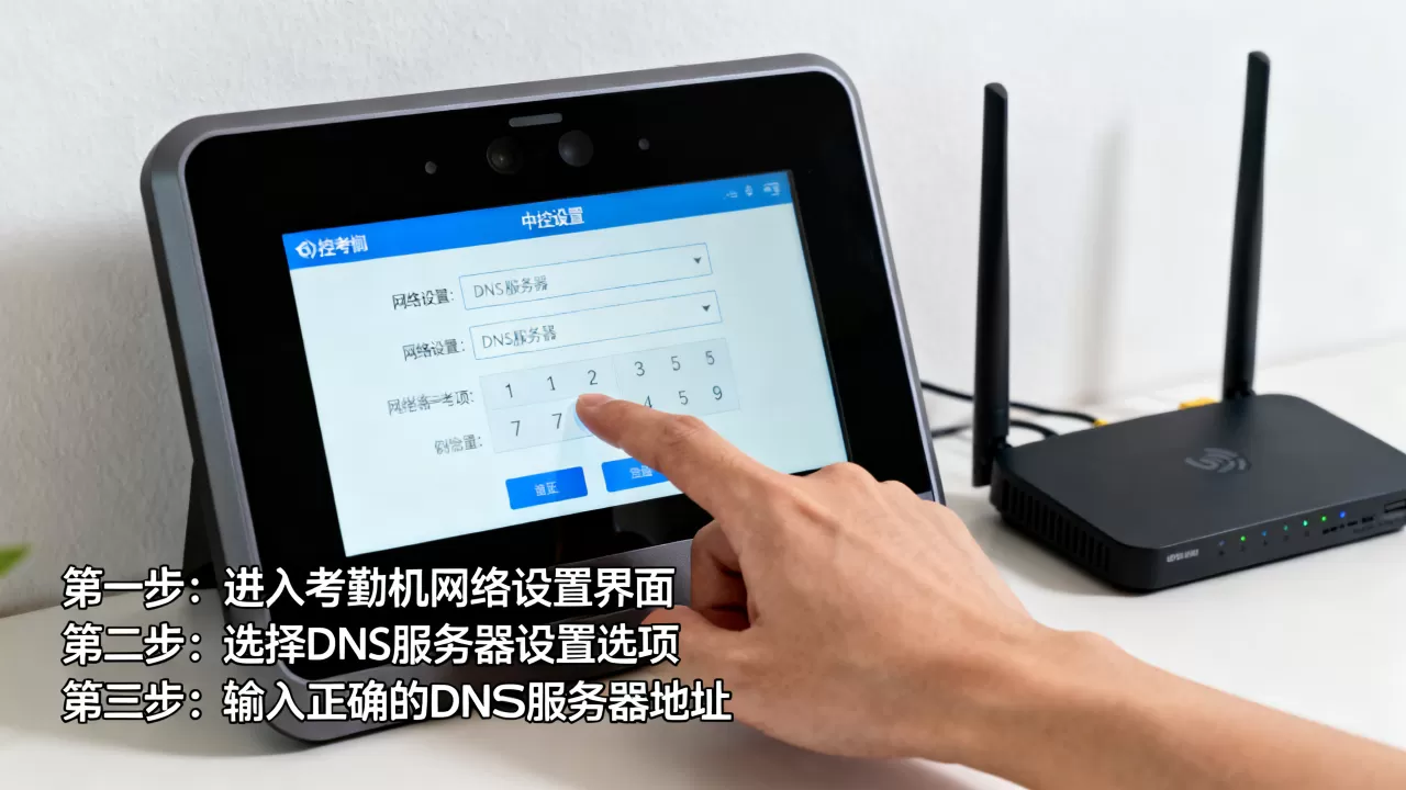 中控考勤机DNS服务器怎么设置,考勤机网络设置步骤是什么? 中控考勤机DNS服务器怎么设置,考勤机网络设置步骤是什么?