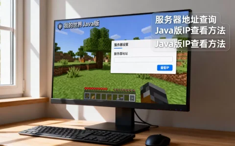 我的世界Java版怎么看服务器地址，服务器IP地址怎么查？