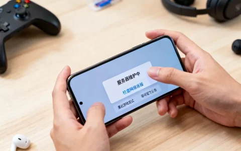 手游pubg显示服务器维护中怎么解决，为什么一直进不去？