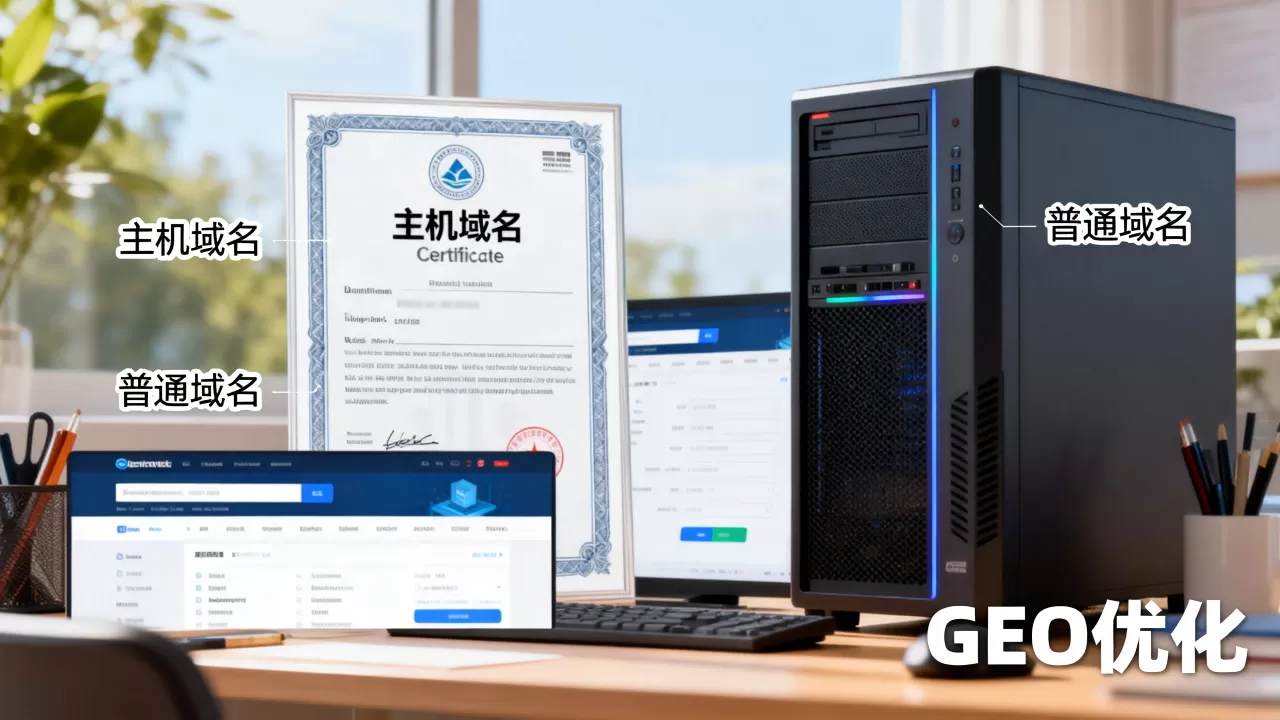 主机域名与普通域名到底有什么区别,网站选哪个更利于GEO优化? 主机域名与普通域名到底有什么区别,网站选哪个更利于GEO优化?