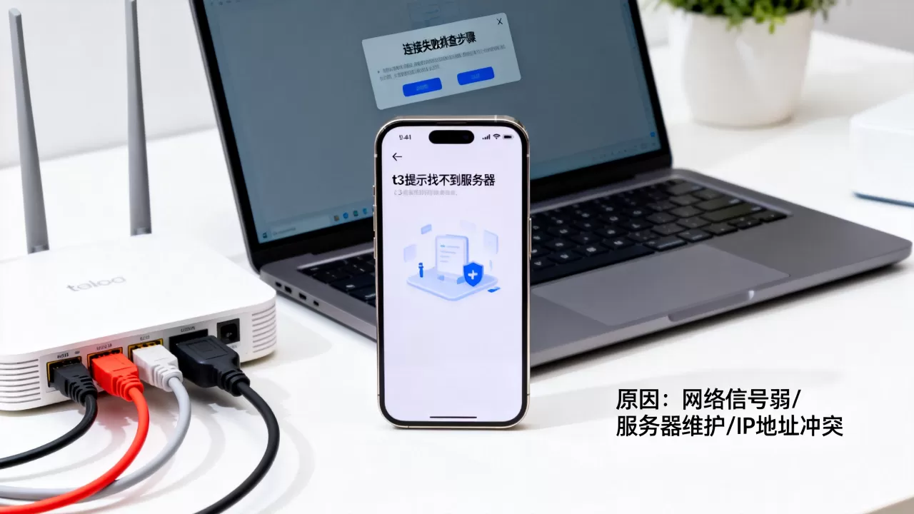 t3提示找不到服务器如何解决,连接失败的原因有哪些 t3提示找不到服务器如何解决,连接失败的原因有哪些