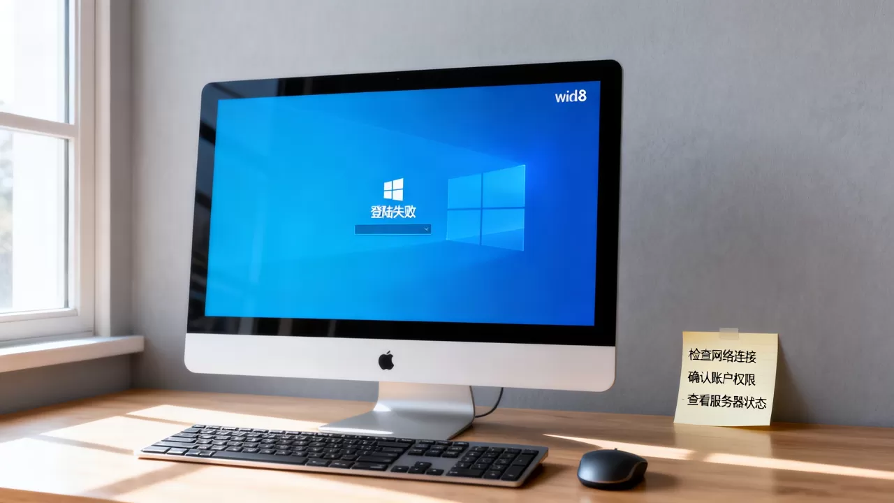 win8服务器登陆失败怎么办,原因是什么 win8服务器登陆失败怎么办,原因是什么